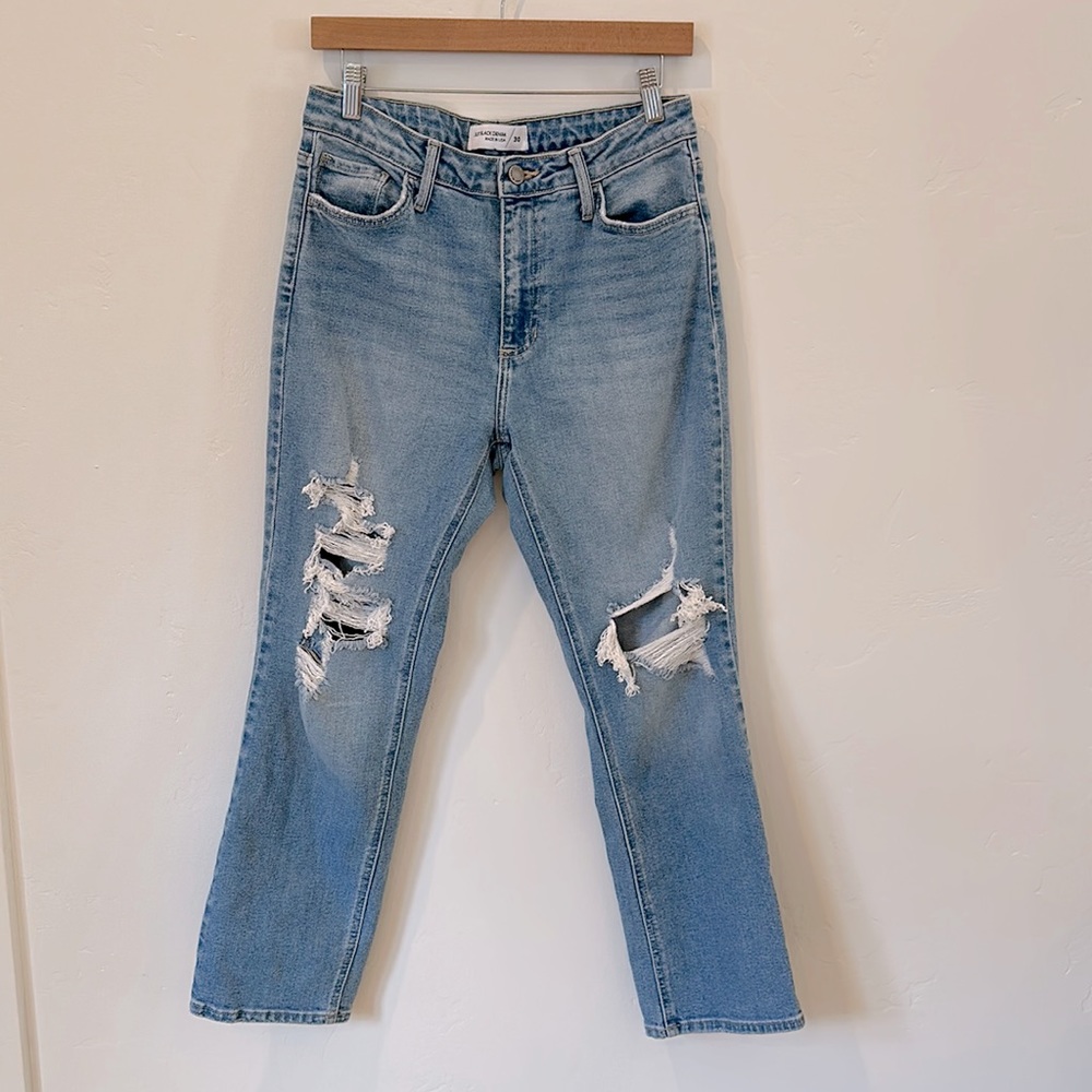 Just black denim size 30